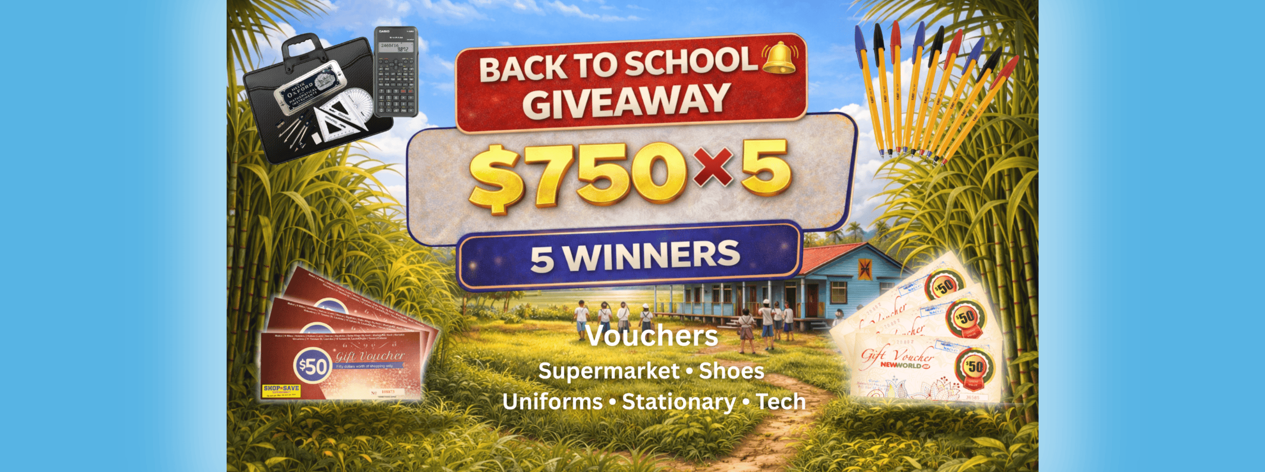 Win $200 Grocery Vouchers Weekly — Loloma Rewards banner