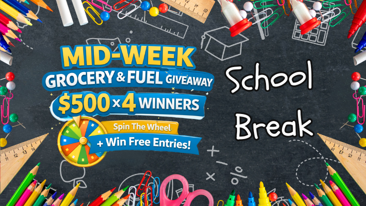 Giveaway 64 winners announcement banner